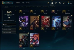 CONTA LOL PRATA 1 - League of Legends