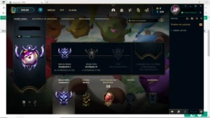 Conta LoL Diamante 1 ex Mestre - League of Legends
