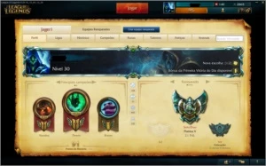 Conta Platina V - League of Legends LOL