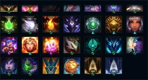 Conta Platina IV Todos Os Campiões com bastante Espólios - League of Legends LOL