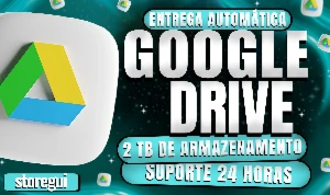 Google Drive 2TB | Armazenamento Gigante + BRINDE + ENTREGA