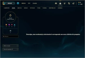 Conta bronze 1 BARATA com 0 skins e 21 champs - League of Legends LOL