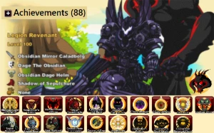 Conta de 2022 - 88 Badges - 1 HeroMart - 1 Chest - - Adventure Quest World AQW