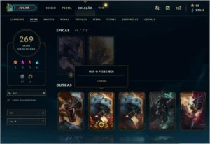 Conta super rara de League of Legends! LOL