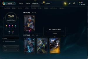 Conta super rara de League of Legends! LOL