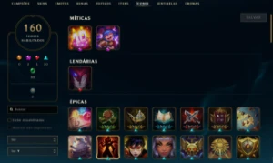 Conta De League Of Legends Lvl 174 Criada Em 2012 LOL