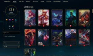 Conta De League Of Legends Lvl 174 Criada Em 2012 LOL