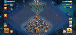 Vila Clash of Clash cv13 quase full - Clash of Clans