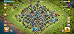 Vila Clash of Clash cv13 quase full - Clash of Clans