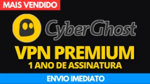 Conta Cyber Ghost Vpn - Melhor Preço! - Assinaturas e Premium