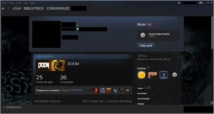 Conta Steam c/ 114 jogos
