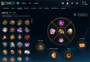 CONTA LOL 106 SKINS E MAIS - League of Legends