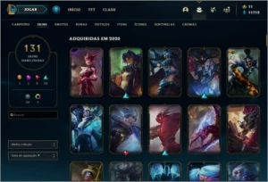 CONTA LEAGUE OF LEGENDS (ATIVAS/INATIVAS) LOL