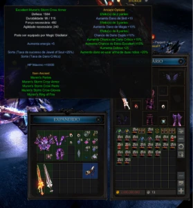 Conta Megamu - Mg 200R Lvl 1050 Str - MU Online