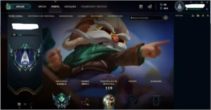Conta LoL Platina 2 Skins Épicas - League of Legends