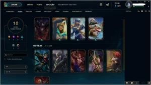 Conta LoL Platina 2 Skins Épicas - League of Legends