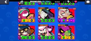 Conta Brawl Stars muito boa para upar!