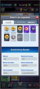 Conta Clash Royale XP 9 Mestre 1