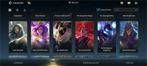 WILD RIFT GUARDIÃO 56 SKINS; TODOS OS DADOS DE CRIAÇÃO+EMAIL - League of Legends: Wild Rift LOL WR