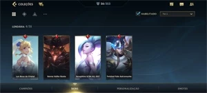 WILD RIFT GUARDIÃO 56 SKINS; TODOS OS DADOS DE CRIAÇÃO+EMAIL - League of Legends: Wild Rift LOL WR