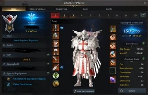 Vendo conta servidor kazeros - Lost Ark