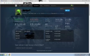 conta steam