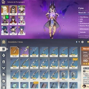 Cyno + Arma Assinatura, Tudo Livre! - Genshin Impact