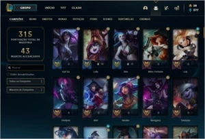 Conta LOL - League of Legends