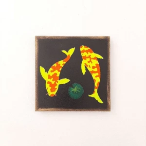 Quadrinho Carpas - Artesanato e Personalizados