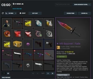 Conta csgo com faca e skins - Counter Strike