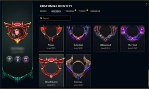 Conta 394 skins 5 ultimate 6 prestígio 6 vitóriosas - League of Legends LOL