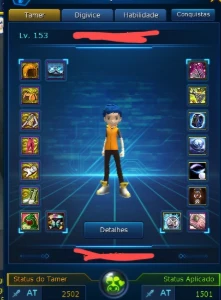 Conta La Omega X7sm - Digimon Masters Online DMO