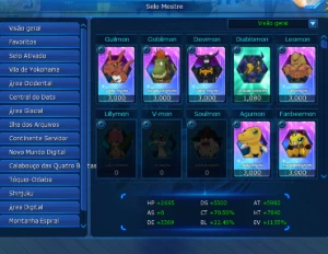 Conta La Omega X7sm - Digimon Masters Online DMO