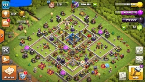 conta clash of clans cv11 barato