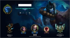 Conta League Of Legends - Platina