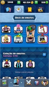CONTA CLASH ROYALE NÍVEL 13 COM MUITA CARTA FULL