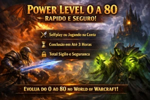 Suba do 0 ao 80 no WoW rapido e sem complicacao - Blizzard