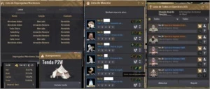 Conta Black Desert SA - Full Tet / Boss Tri / Conta P2W