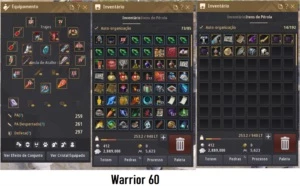 Conta Black Desert SA - Full Tet / Boss Tri / Conta P2W