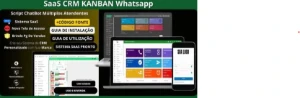 Whaticket Crm Kanban - Multi Atendimento  (Saas Whatap) - Softwares e Licenças