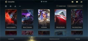 CONTA WILD RIFT ESMERALDA 17 SKINS + 435 WC - League of Legends: Wild Rift LOL WR