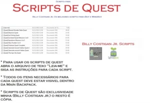 Scripts de iBot (Todas as Vocações) EK + RP + ED + MS +Quest - Tibia
