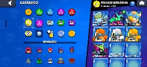 Conta brawl stars 44k + conta clash+ mo.co +