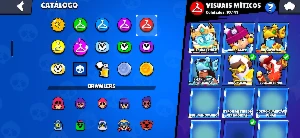 Conta brawl stars 44k + conta clash+ mo.co +