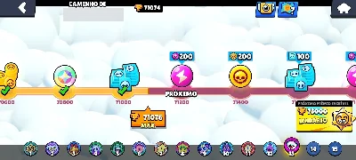 Conta Brawl Stars – 70.695 Troféus