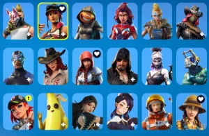 Conta Fortnite 76 Skins + 1300 VBucks