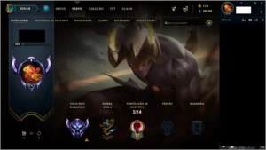 CONTA LOL 424 SKINS DIAMANTE - League of Legends