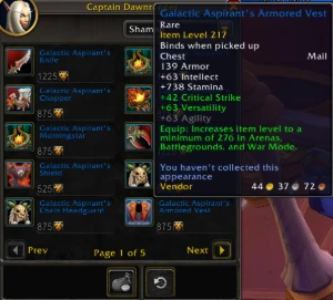 Midnight Pvp Ilvl ( 276 Full  ) Zona   Pvp - Blizzard