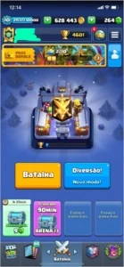 Conta Clash Royale