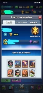 Conta Clash Royale